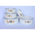 enamel coating ice bowl sets & enamelware wholesale eating bowl